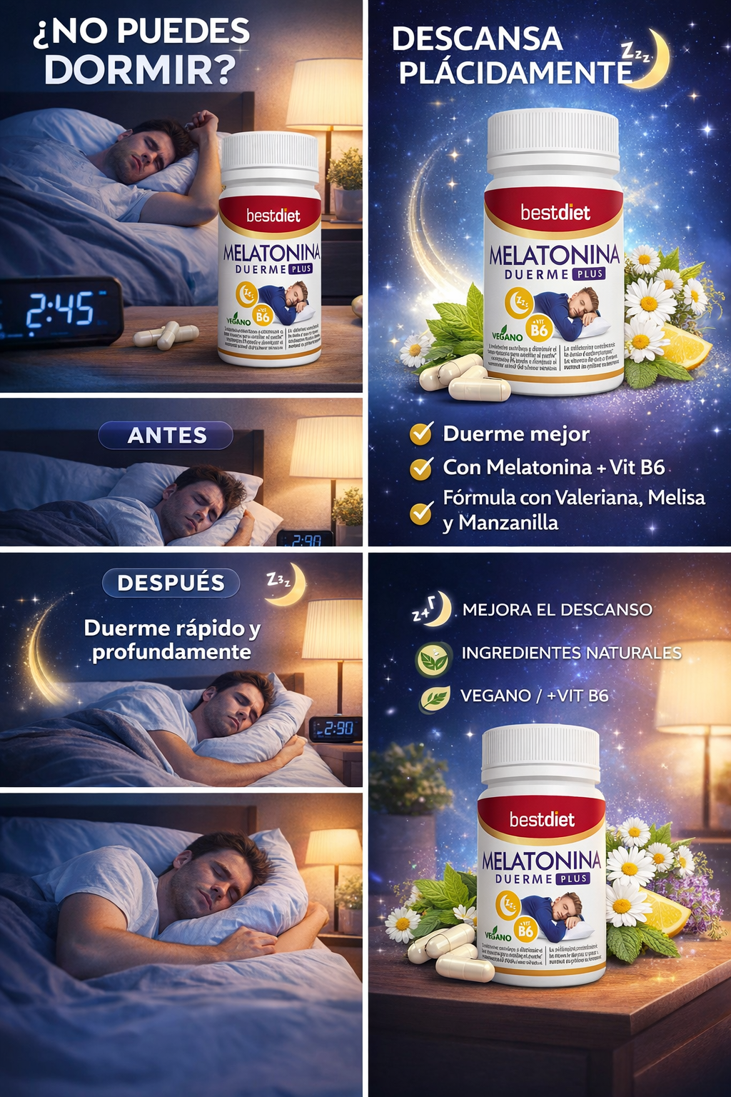 Recupera tus noches. Recupera tu energía.